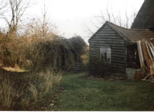 The annexe before work started