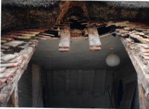 Dormer window removed